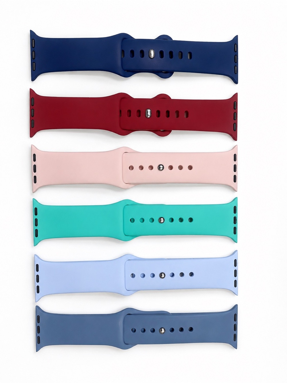 New Never Worn Apple Watch Silicone Bands 38/40mm size S/M